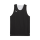 PUMA Dres Teamjaws črna/bela