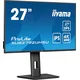 IIYAMA monitor XUB2792UHSU-B6, 27, 3840 x 2160 (4K UHD), IPS, 60 Hz, HDMI, DP, pivot