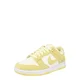 Nike Sportswear Nizke superge Dunk rumena/bela