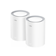 CUDY Whole Home Wi-Fi 6 Mesh System 2.5G Solution Cudy M3000 AX 3000 Dual Band(2-Pack)