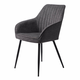 Temno siv jedilni stol Nolan – Unique Furniture