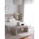 Atelier del Sofa Tabure 106x45x46cm, Belo