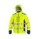 CXS Jakna CXS BEDFORD, visoko vidna, moška, softshell, rumena-bencin
