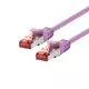 Profesionalni LOGON CAT6 F/UTP patch kabel - 0,3 m, vijoličen, TCF66F003V
