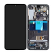 Samsung Galaxy S22 S901B - LCD zaslon + steklo na dotik + okvir (Phantom Black) - GH82-27520A, GH82-27521A Genuine Service Pack