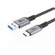 shumee Kabel MicroConnect USB-C - USB-A 0,5 m 10 Gbps 60 W