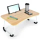 Vilde 568018 - Sklopivi stalak za laptop - Boja drveta 61,5 x 40 x 26cm