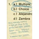 Multiple Choice