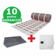 10 m2 U-HEAT grejna mrežica + 10,2 m2 U-HEAT polistirol izolaciona ploča + U-HEAT manualni zidni termostat