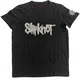 Slipknot Logo & Star (Applique) Black L Majica