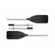 INTEX Set 2 vesla za čamac crno - sivi