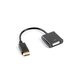 LANBERG adapter DisplayPort (M) 1.2 na DVI-I (F) (24+5), dual link