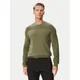 BOSS Pulover Momentum-X CN 50547507 Khaki Regular Fit
