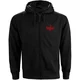 Slipknot 9 Point Star (Back Print) Black M Ženske Kapuco