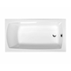 Pravokotna kad LILY, 130 x 70 x 39 cm, bela - Bela - 130.00 - 84 - 39.00 - Akrilat - Vgrajen v tla - Pravokotna - 52.00 - Polysan - RECTANGULAR BATHTUBS - 70.00 - 130x70x39 cm - 167.00