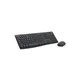 Logitech Tastatura MK370, Combo, Wireless, US, Miš, Crna
