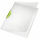 Hitri registrator, s sponko, PP, A4, LEITZ ColorClip Magic, zelen