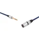 JACK KABEL 6,3 mm STEREO VTIČ - XLR 3-PIN VTIČ JACK KABEL 6,3 mm STEREO VTIČ - XLR 3-PIN VTIČ 1,5 m (MK36)