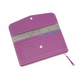 Moderna ženska denarnica z žepom za drobiž, eko usnje, vijolična