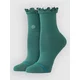 Stance Ruffle Icon Quarter Socks teal