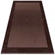 Decormat Vinilna preproga Rjavi okvir 150x225 cm