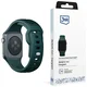 3MK Silicone Watch Strap evergreen for Apple Watch 38/40/41mm