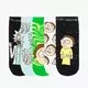 Cropp - Pakovanje od 5 para čarapa s dezenom Rick and Morty - žuto zeleno