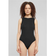 Womens Rib Tank Body - Black