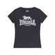 LONSDALE Majica Bantry antracit / srebrna