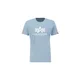 ALPHA INDUSTRIES Majica Basic Logo nebeško modra