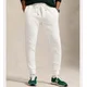 Polo Ralph Lauren za moške. 710881518072 Bež hlače jogger z dvojno pletenino (S), Bela, Priložnostno, Bombaž