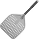 ACTIVESHOP Lopata za pico s kratkim ročajem, perforirana, kvadratna 350 x 710 mm - Hendi 618080