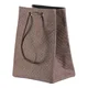 Autronic Koš za perilo Laundry basket - fabric, drawstring, brown color (DT3011 BRN-M)