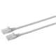 MicroConnect U/UTP CAT6A tanek 10m siv, V-UTP6A10-SLIM