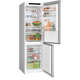 Bosch KGN362LDF hladilnik z zamrzovalnikom NoFrost, Vita Fresh, EEK D, inox-Optik
