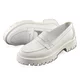 Mona Shoes Ženske mokasine, Kožne, Bele