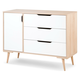 KLUPS previjalna komoda Sofie, White Beech