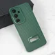 Torbica Carbon Stripe za Samsung S921B Galaxy S24 zelena
