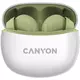 Canyon TWS-5 bluetooth headset, type-C, green ( CNS-TWS5GR )