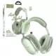 HOCO Bežične stereo slušalice W35 Air Triumph Green, Bluetooth, do 45h rada, mikrofon, zelene
