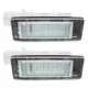 CO2 Komplet 2 LED registrskih tablic, AutoTune, za Renault Captur, Renault Espace IV, Renault Fluence, Renault Modus FL, Renault Scenic II, Renault Scenic III