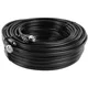 Gembird KABL-COAX-RG59+2X0.75-BNC/DC-15M Krimpovan kabl za video nadzor sa BNC+DC krajevima CCA 15m, Crni