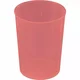 Waca plastični lonček 250 ml, rdeč