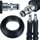Rosfix 5M VISOKOTLAČNA CEV QUICK CONNECT ZA TLAČNE ČISTILNIKE AR BLUE CLEAN/MICHELIN/BLACK DECKER/MAC ALLISTER/MAKITA/STANLEY, (21739199)