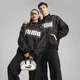 Puma ARCHIVE SEASONAL Relaxed Racer Jacket Unisex, Black, Size M, Clothing