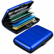 Aluminijski novčanik - vodootporan, čvrst - za kartice 1+1 GRATIS - Plava