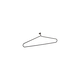 Držač za električni sušač peškira 45x12,2 cm, crna