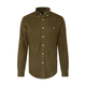 Košulja od samta Polo Ralph Lauren boja: zelena, regular, s button-down ovratnikom