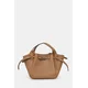 Usnjena torbica Tory Burch Romy Pebbled Satchel