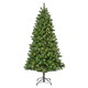 Umetna jelka Kenmore 210 cm z LED lučkami - 181-210 - PE iglice - 111 do 120 cm - 1000 < - DA - Ozke jelke - Slim